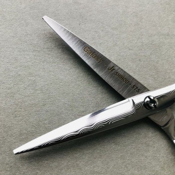 Matsuzaki Scissors Jr.SHIHOU Gold,Damascus,New Model, 3Y- Warranty Made in Japan